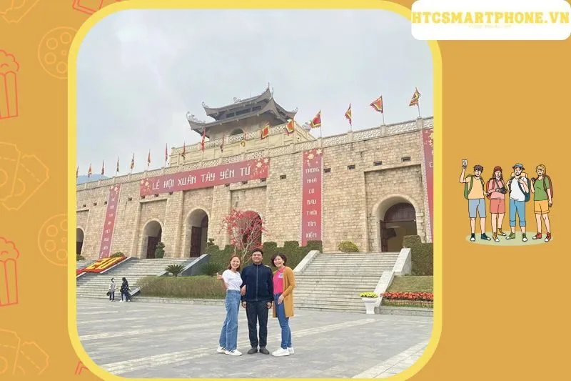 buổi sáng tại Tây Yên Tử
