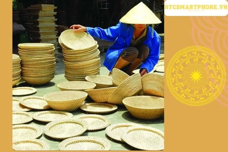 Làng nghề mây tre đan Tăng Tiến